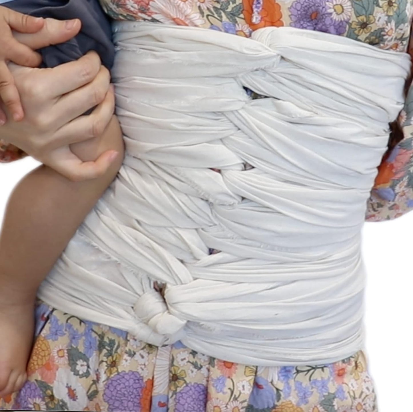 Postpartum Belly Wrap for Recovery | 17 Yards of Cotton Muslin