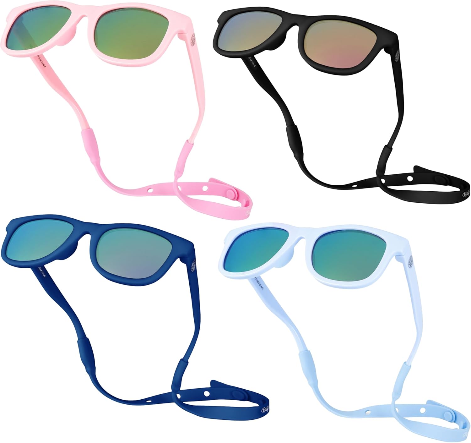 Polarized Baby Sunglasses With Strap - Ultimate UV Protection