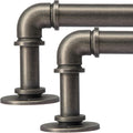 Industrial Curtain Rods by WORLD RODS - Adjustable 18 to 88 in