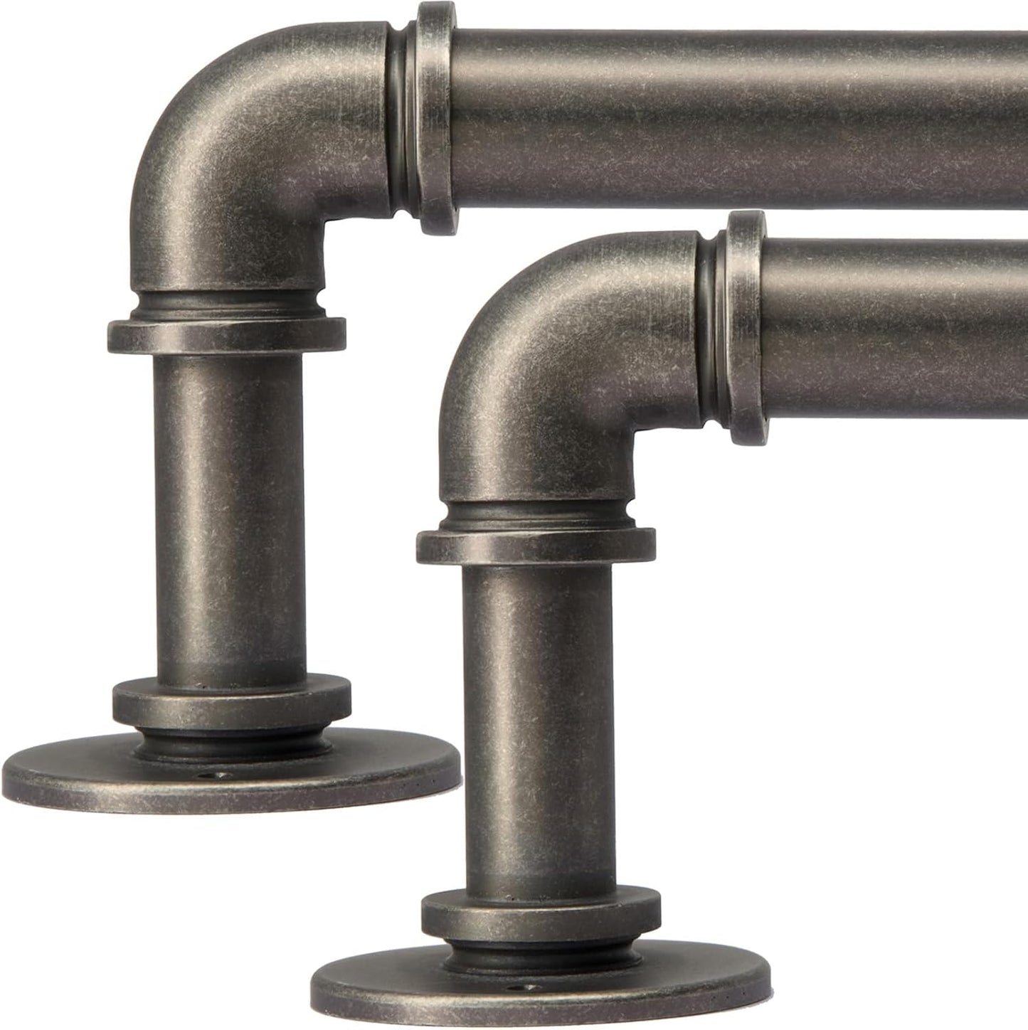 Industrial Curtain Rods by WORLD RODS - Adjustable 18 to 88 in