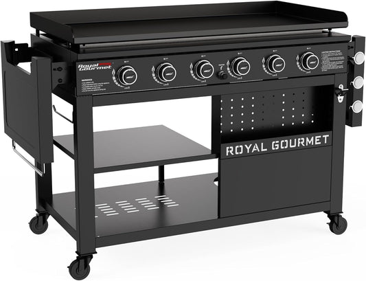 Royal Gourmet GB6000 44-Inch Propane Gas Griddle for Outdoor Cooking