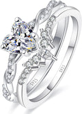 1.25ct Womens Heart Promise Ring - Classic Heart Engagement Ring