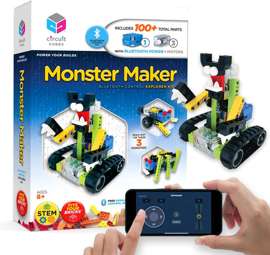 Remote Control Monster Maker Kit for Kids 8+ by Tenka Inc.