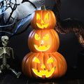 Retisee 3 Tier 14 in Halloween Pumpkin Lantern - Stacked Jack O