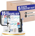 Trektote Bulk Hygiene Kit for Men and Women (5 Pack) - Travel