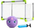 Toddler Toy Soccer Goals for Backyard Indoor - Quiet Plush Unicorn