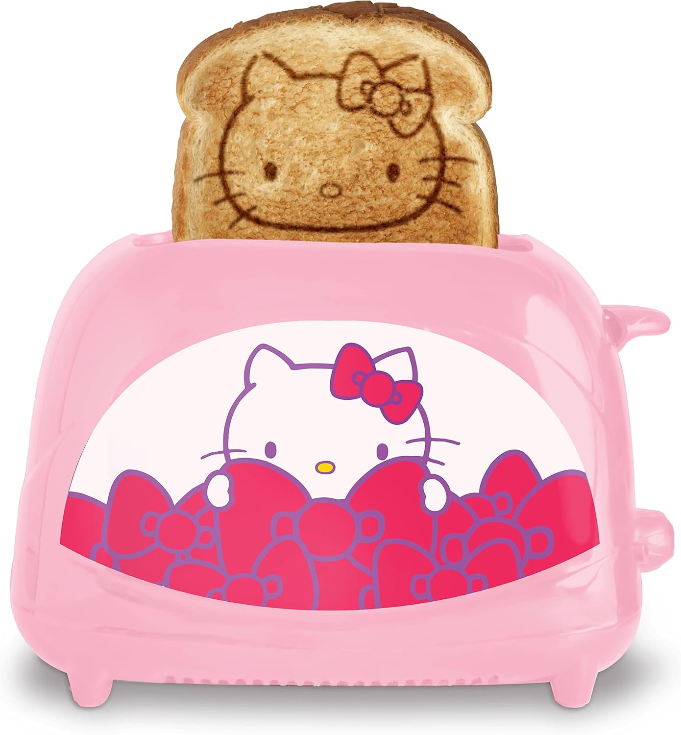 Uncanny Brands Hello Kitty Two-Slice Toaster for Fun Breakfasts