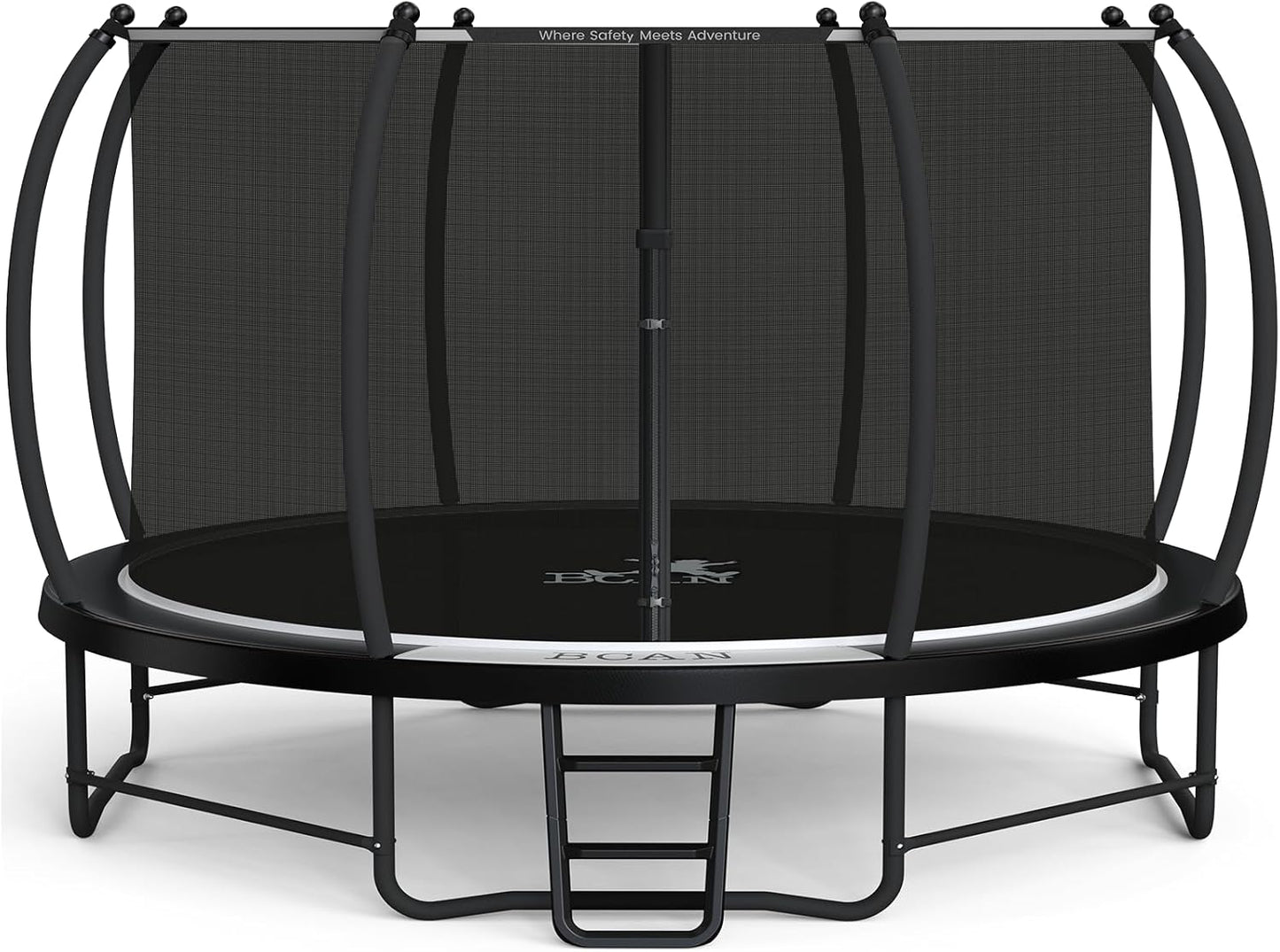 BCAN Recreational Trampoline with Enclosure for Kids and Adults