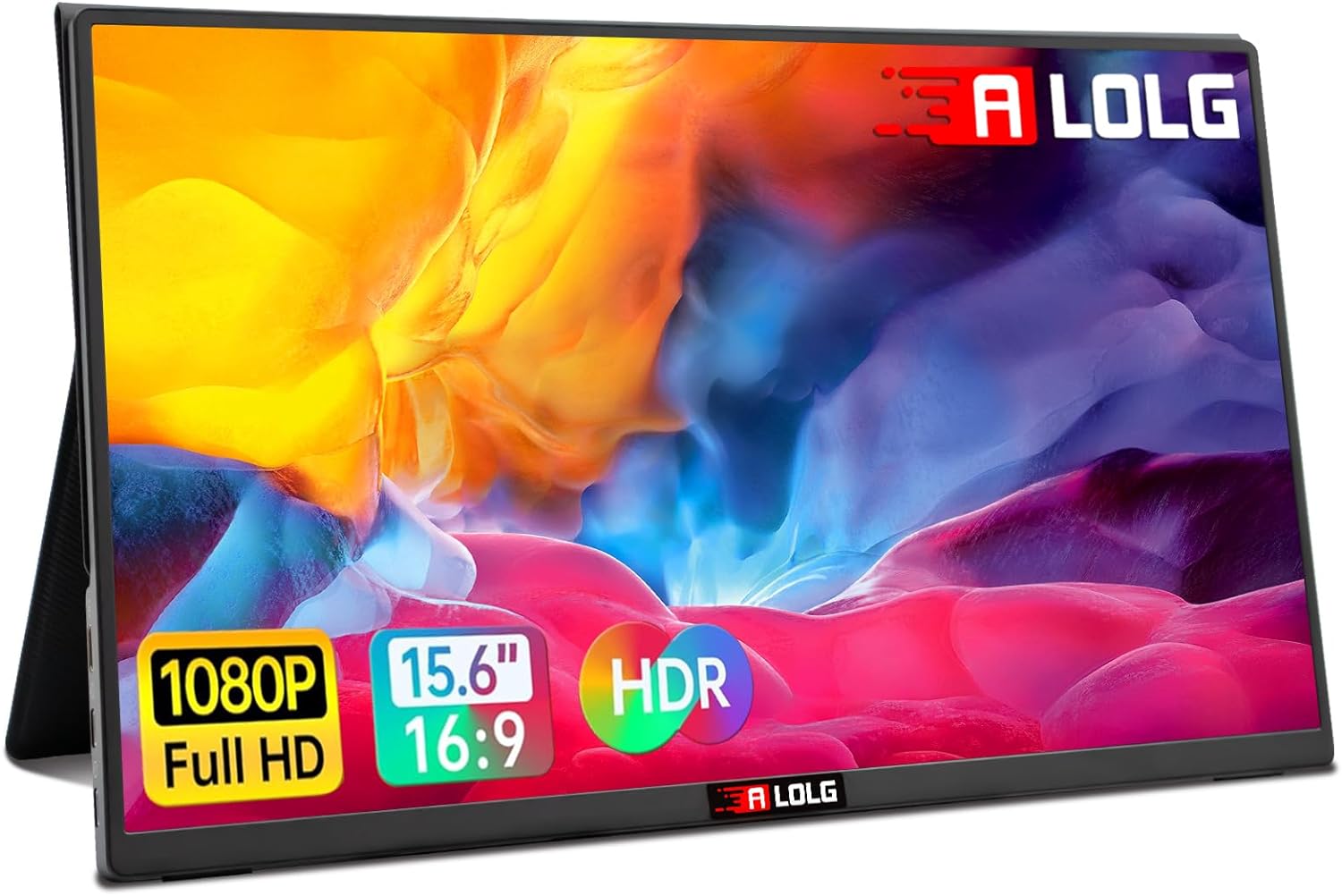 15.6 FHD Portable Monitor - Ultra-Slim & Versatile