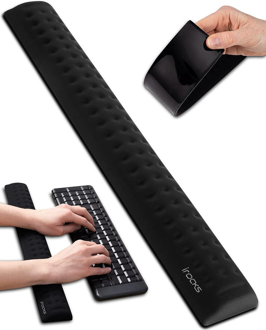 i-Rocks Memory Foam Wrist Rest: Pain-Reducing Comfort