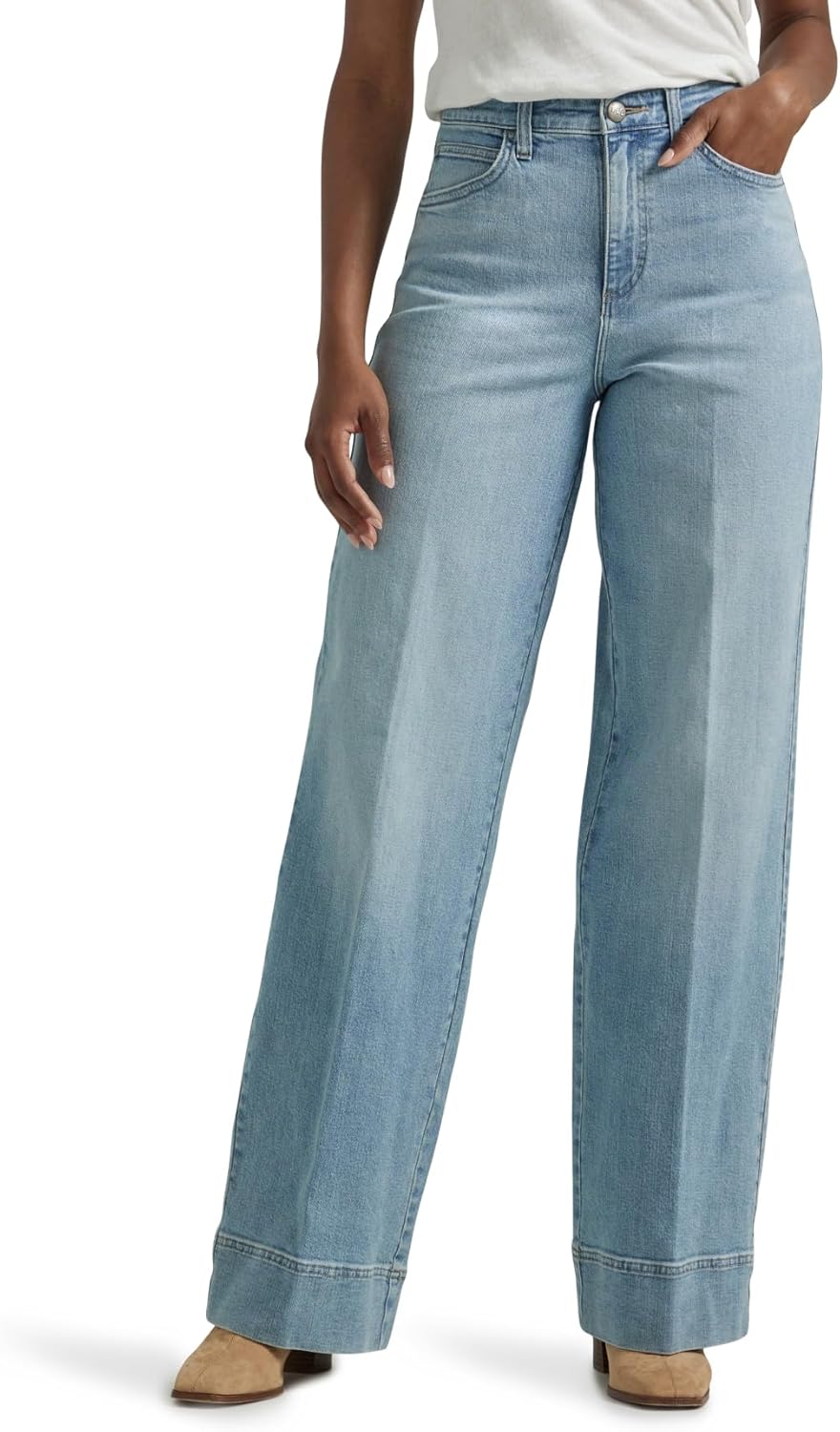 Lee Womens Legendary High Rise Trouser Jean for Stylish Comfort