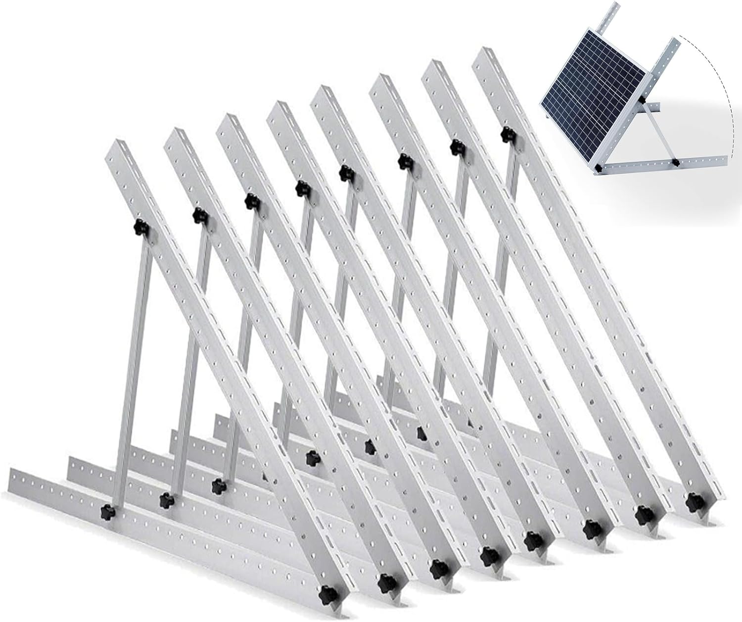 Upgraded 47in Solar Panel Tilt Mount Brackets by Rvpozwer