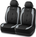Luxury Faux Leather Car Seat Covers - Waterproof, Airbag Compatible