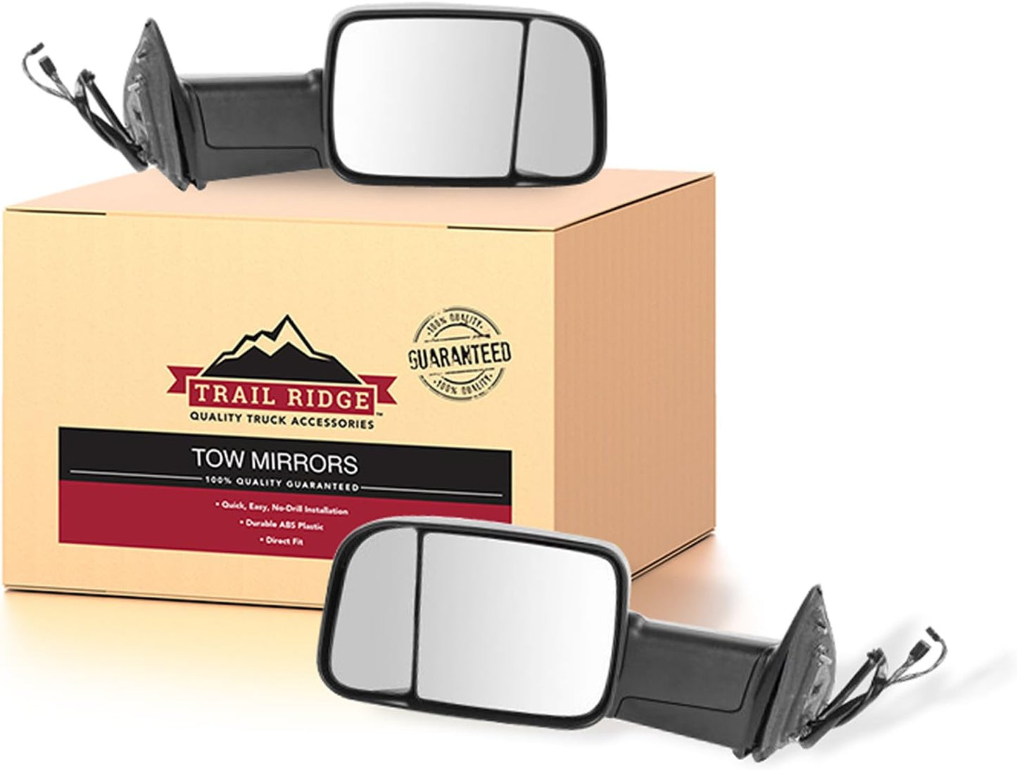 Trail Ridge Tow Mirror Set for 2013-2018 Ram 1500 2500 3500