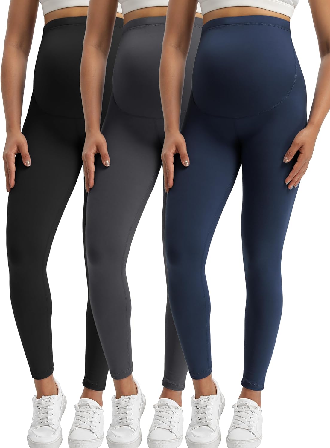 Buttergene Women's Maternity Leggings for Active Pregnancy Wear