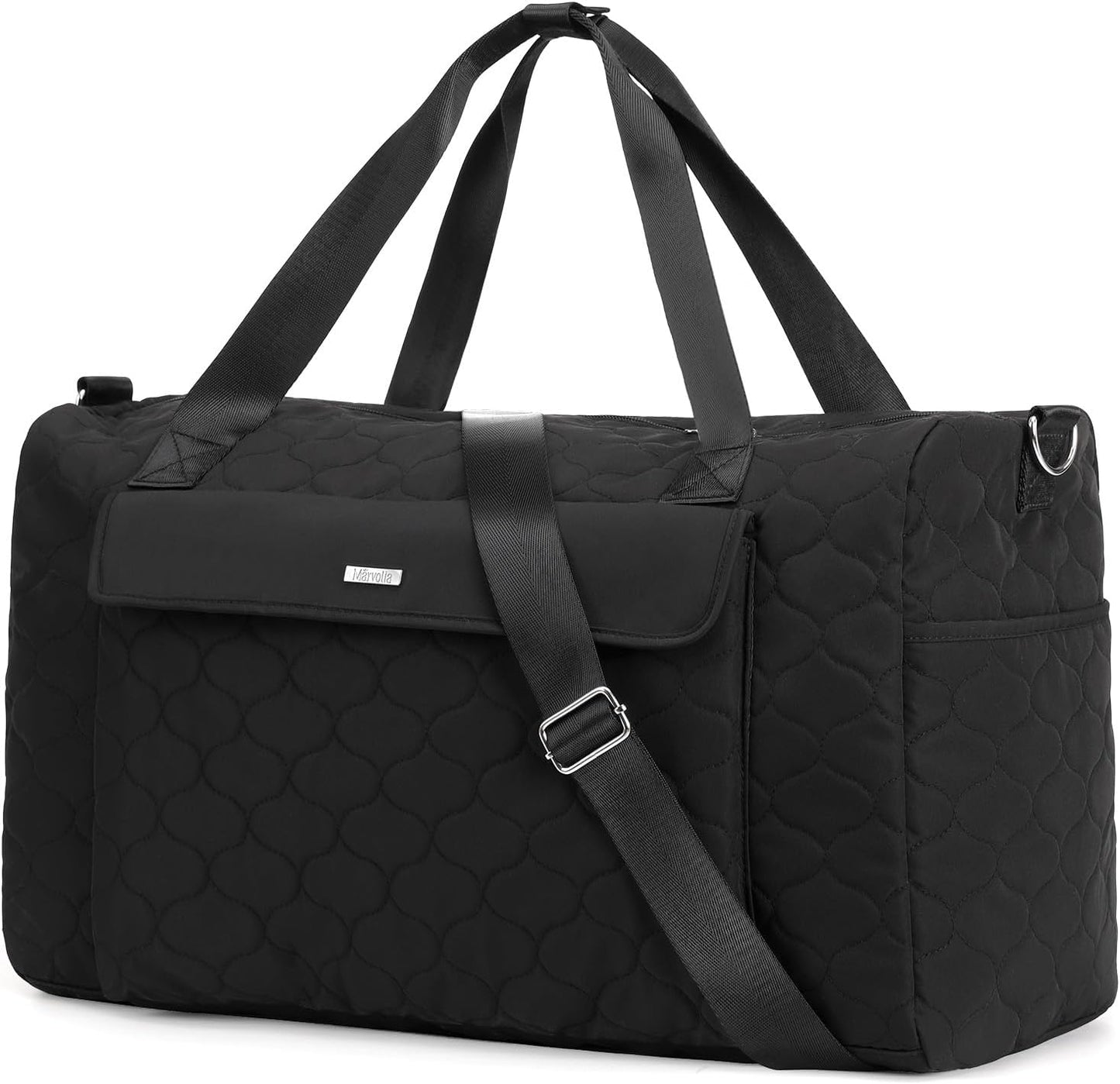 Marvolia Black Weekend Duffle - Stylish & Spacious