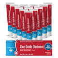 Zinc Oxide Ointment 20% - 2 oz Tubes Pack of 12 - Skin Protectant