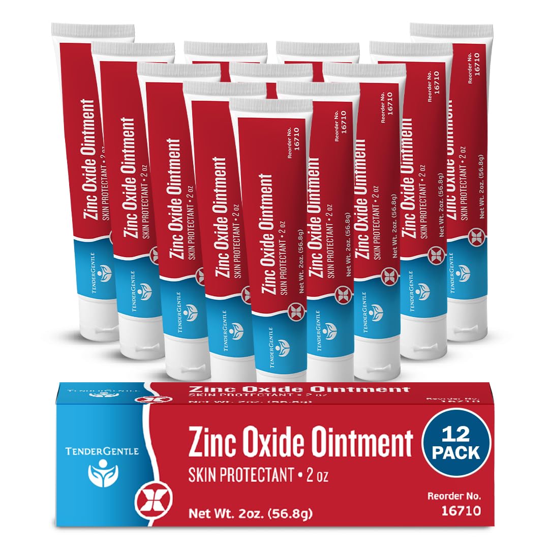 Zinc Oxide Ointment for Diaper Rashes, Cuts, and Burns
