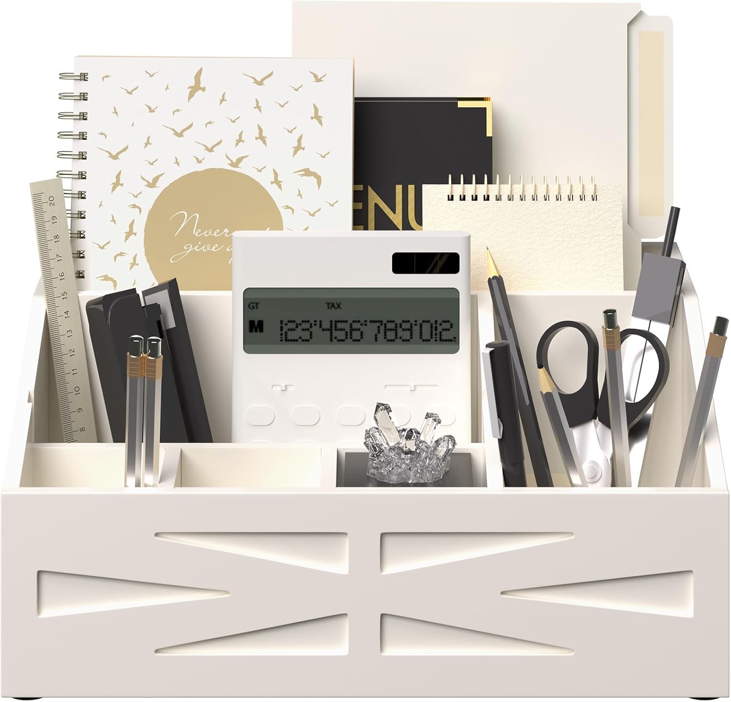Large Mail Organizer Countertop for Stylish Home Storage
