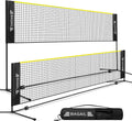 Badminton Net Adjustable Height 10/14/17 ft - Portable Backyard Play