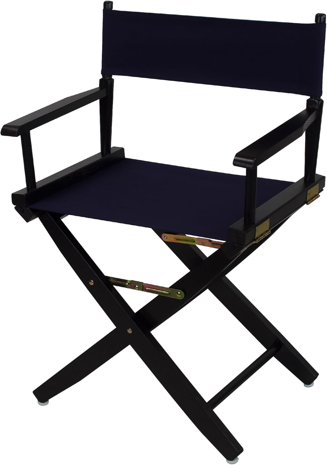 Extra-Wide Premium 18in Director's Chair with Navy Canvas