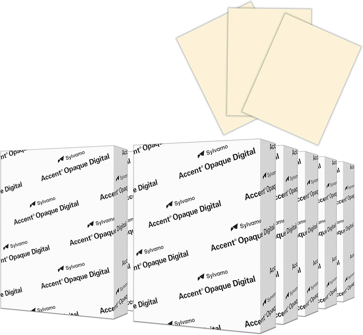 Accent Opaque Cream-Colored Cardstock Paper for Vibrant Prints