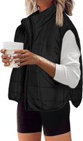 Zeagoo Womens Puffer Vest Sleeveless Zip Up Lightweight Warm