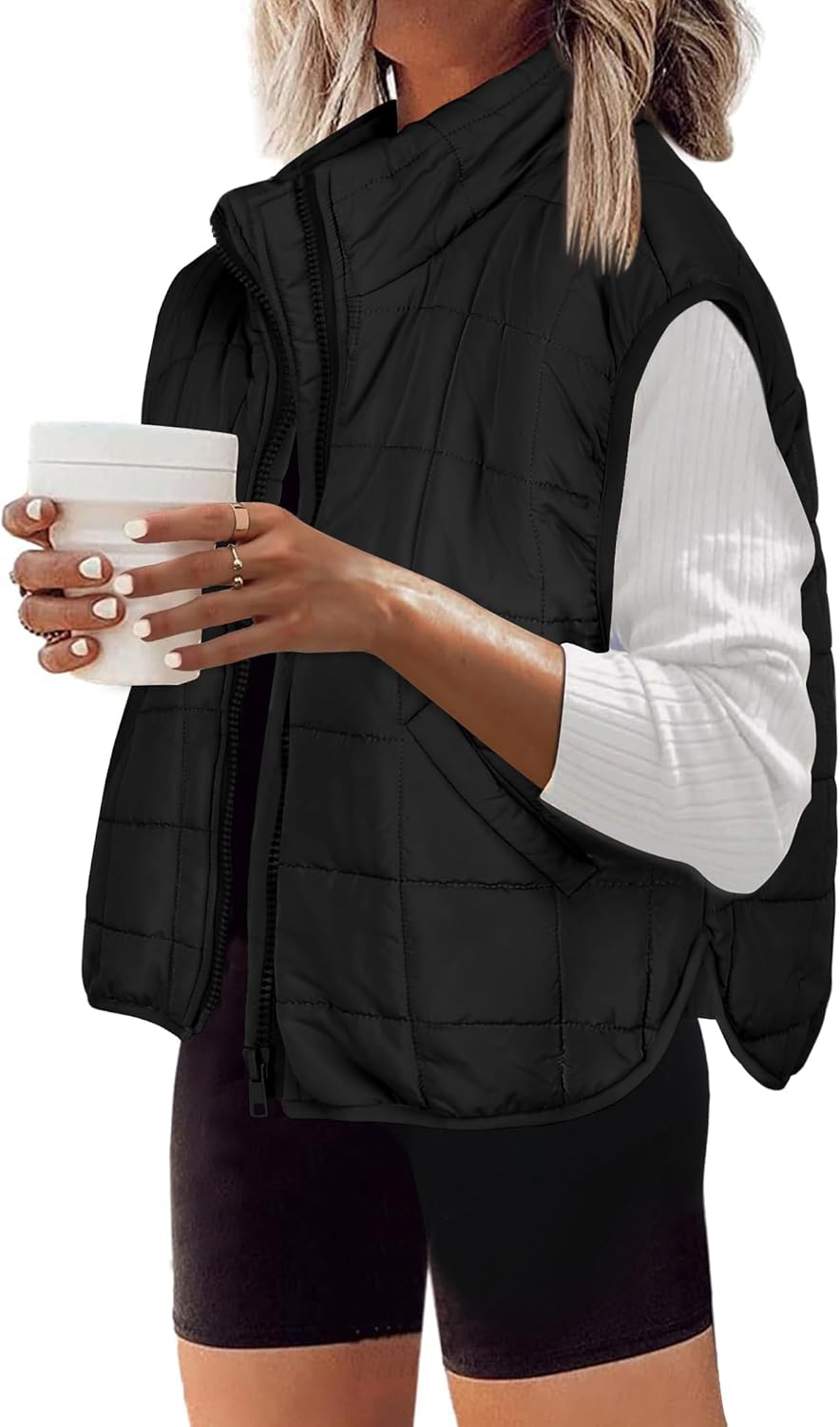 Zeagoo Womens Puffer Vest - Stylish Sleeveless Winter Outerwear