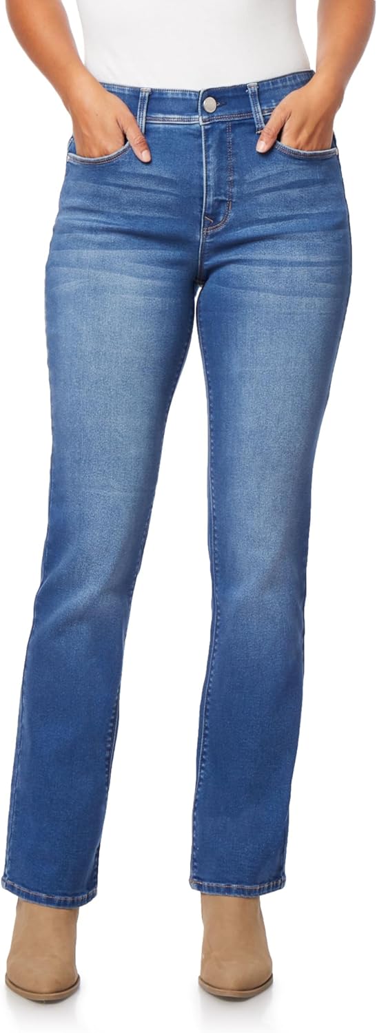 Angels Forever Young Bootcut Jeans for Women with Sculpting Tech