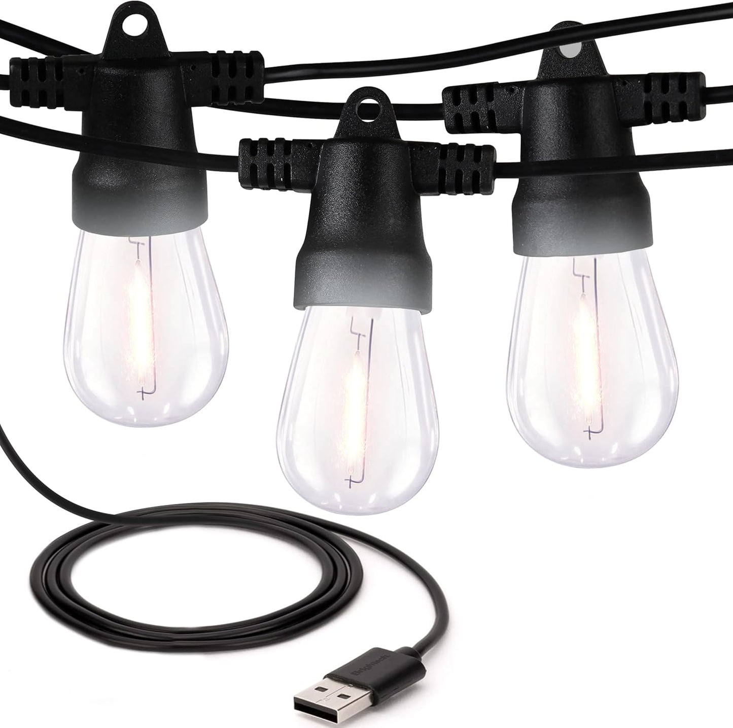Brightech Ambience Pro USB Powered String Lights for Outdoor Use