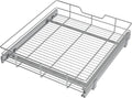 STORKING Pull Out Cabinet Organizer: Heavy Duty Slide-Out Shelves for Maximum Space Efficiency