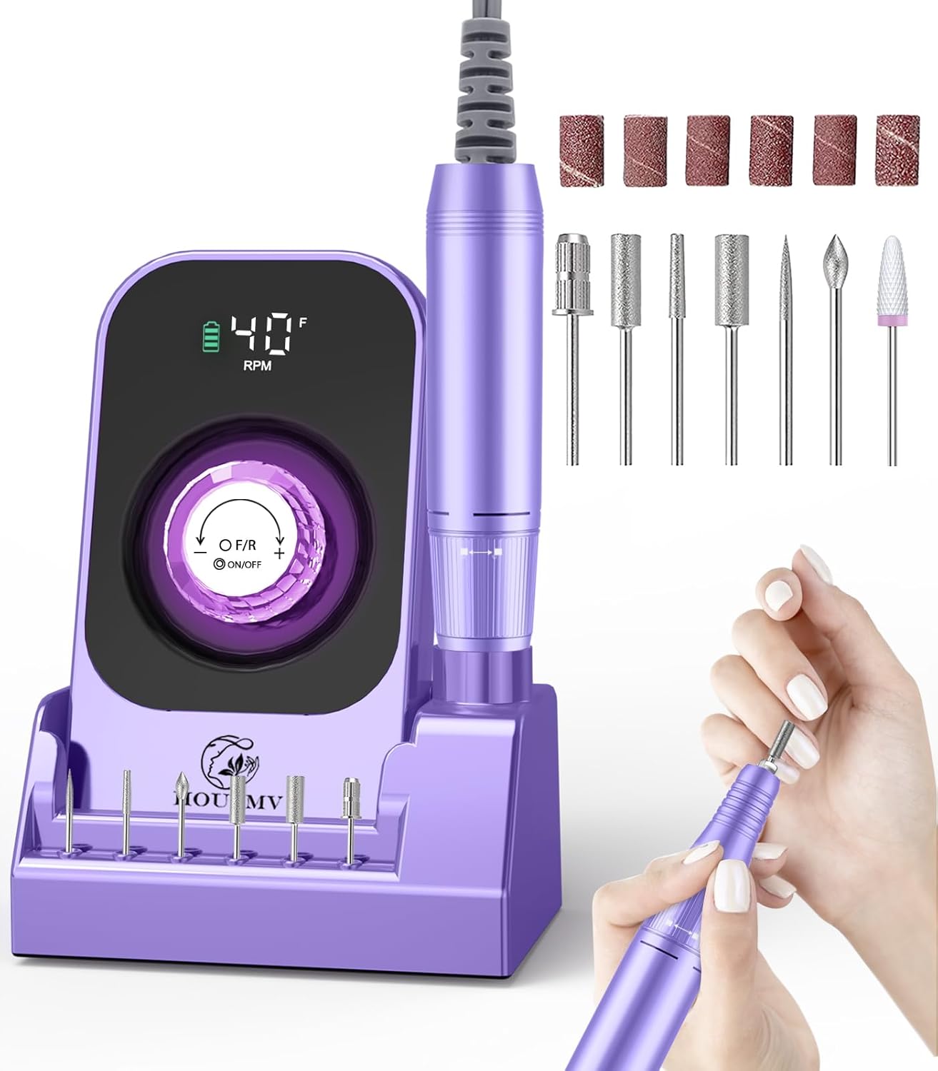 Portable Electric Nail Drill Machine for Professional Nail Care