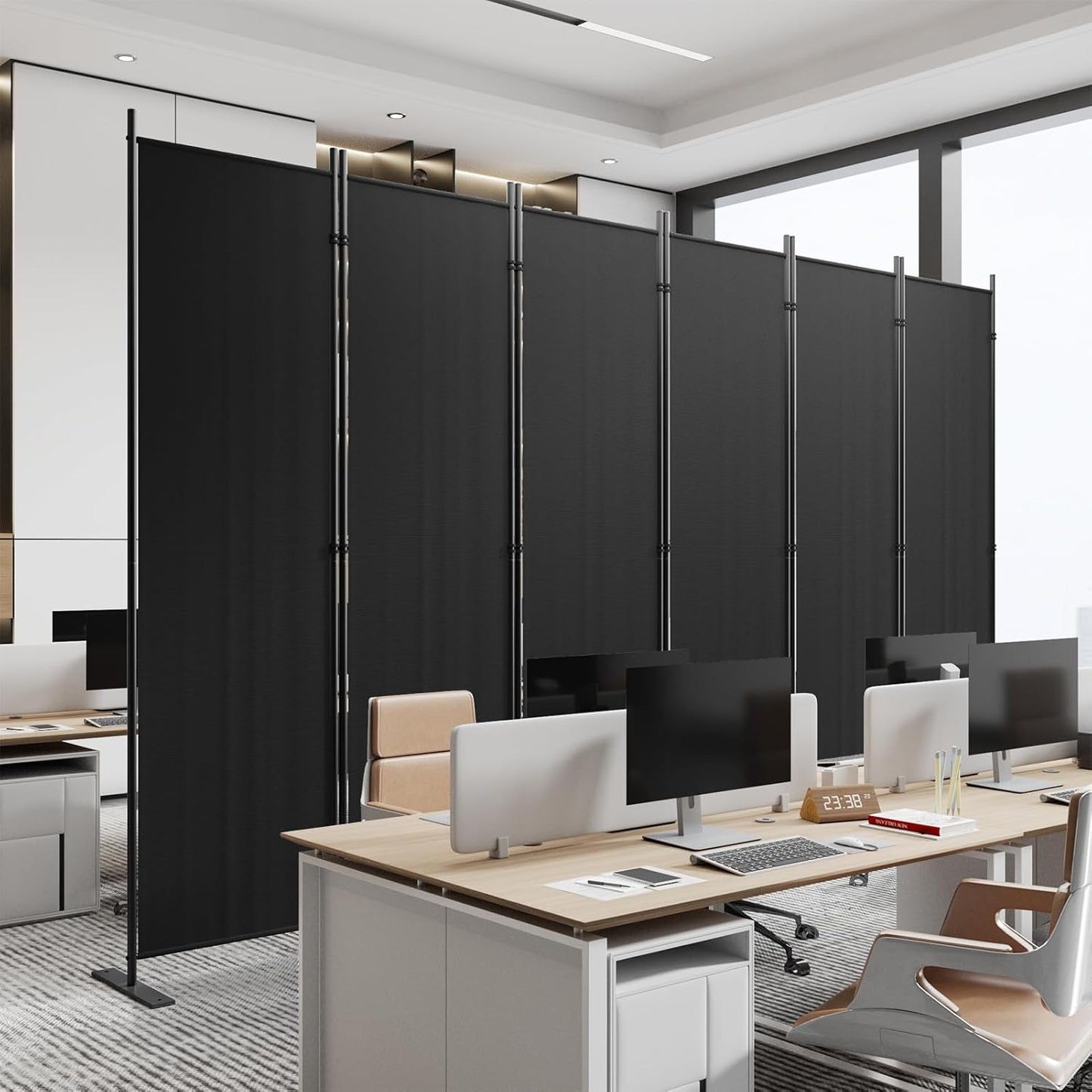 C-Hopetree 6 Panels Room Divider for Privacy and Style