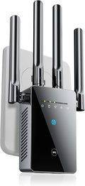 2025 WiFi Extender Signal Booster - Long Range Coverage and Fast Setup