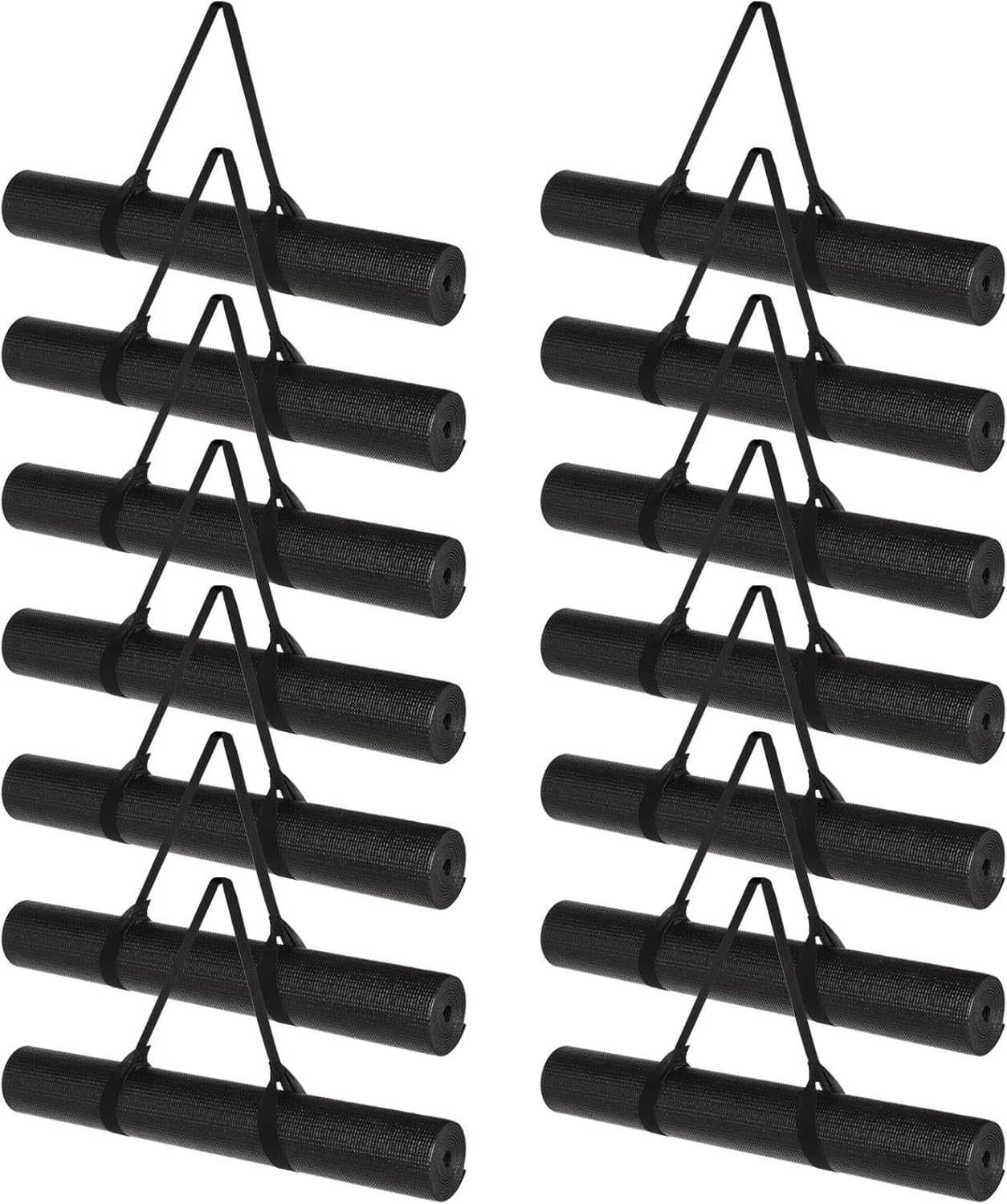 Non-Slip Yoga Mat Set - 20 Pieces, 68x24 Inch