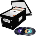 Snap-N-Store Vinyl Record Storage Box 7in/45 RPM - 2 Pack