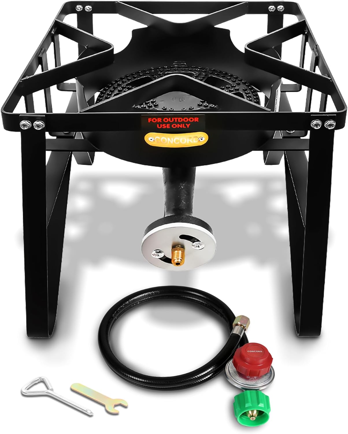 Concord Deluxe Banjo Single Propane Burner for Outdoor Cooking