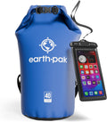 Waterproof Dry Bag 30L Roll Top Backpack - Stable Carry for Kayak