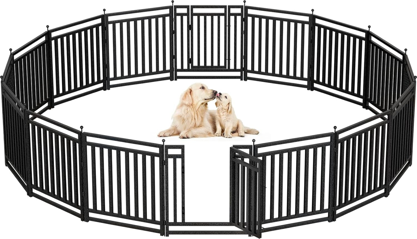 Metal Dog Fence Outdoor Playpen for Safe Pet Enclosure