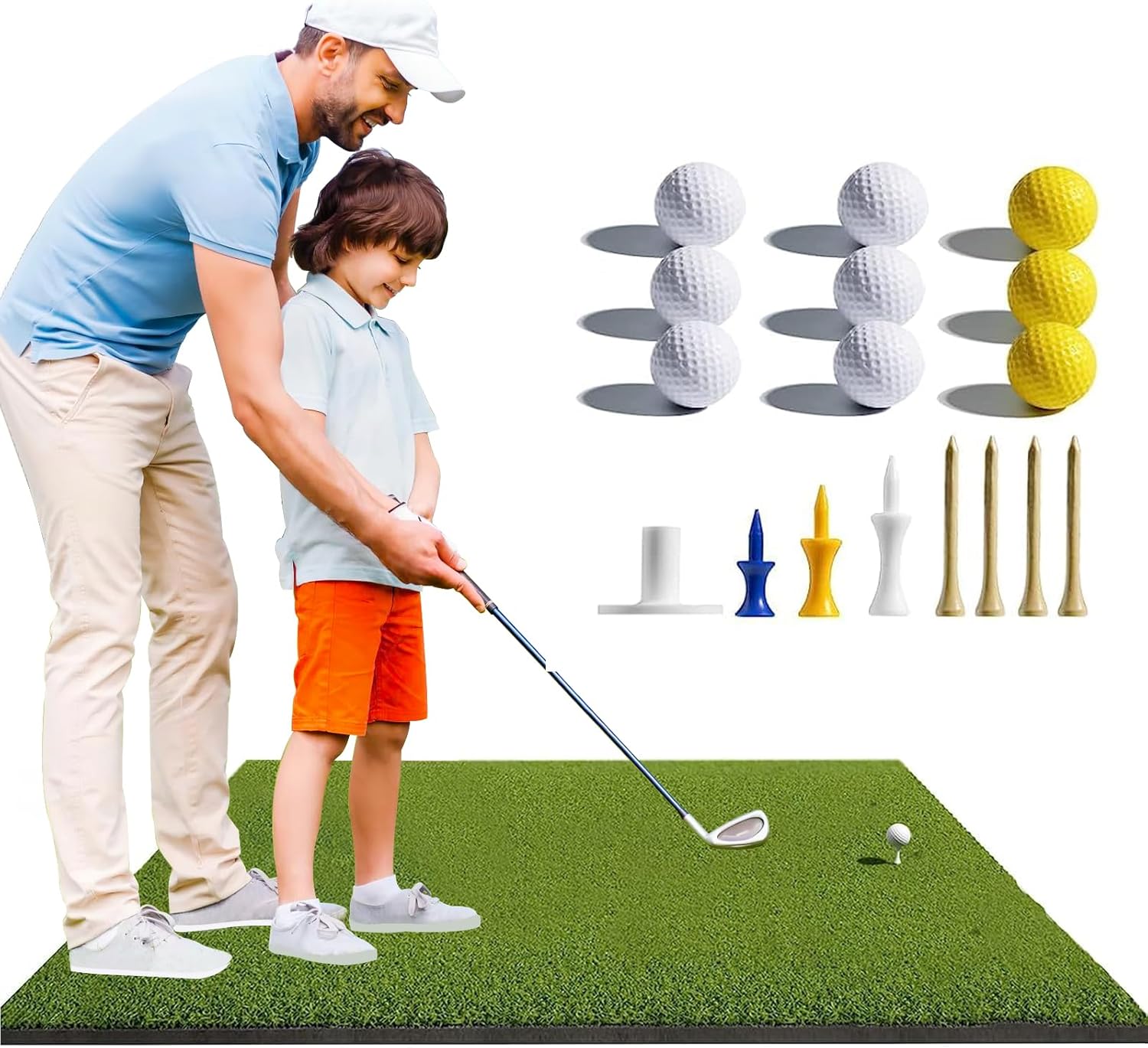 Premium Golf Training Set - Improve Your Swing Anywhere!