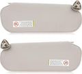 Left & Right Sun Visor for Chevy Express & GMC Savana - Cream-Grey