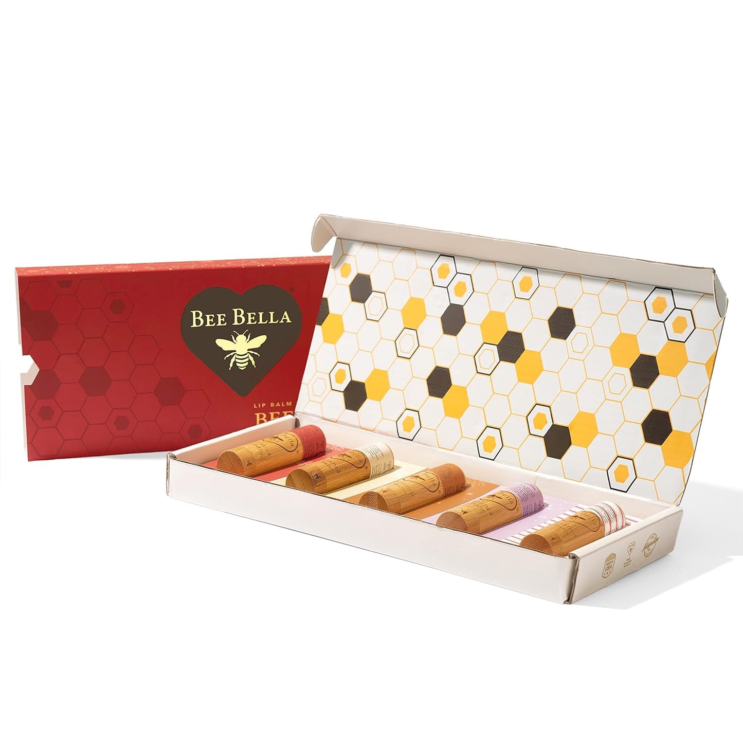 Bee Bella Lip Balm Holiday Gift Box: Seasonal Flavors Delight