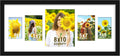 12x28 Collage Picture Frames Display One 8x10 and Multiple Photos