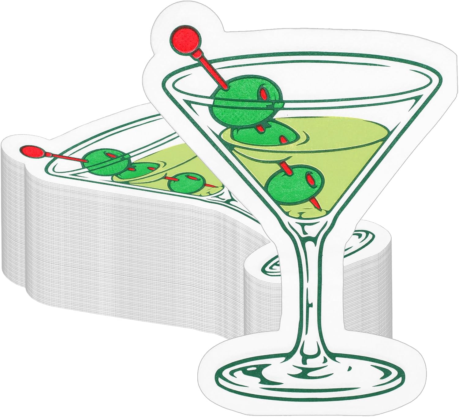 Crtiin: 100 Martini Napkins - Perfect for Your Party!
