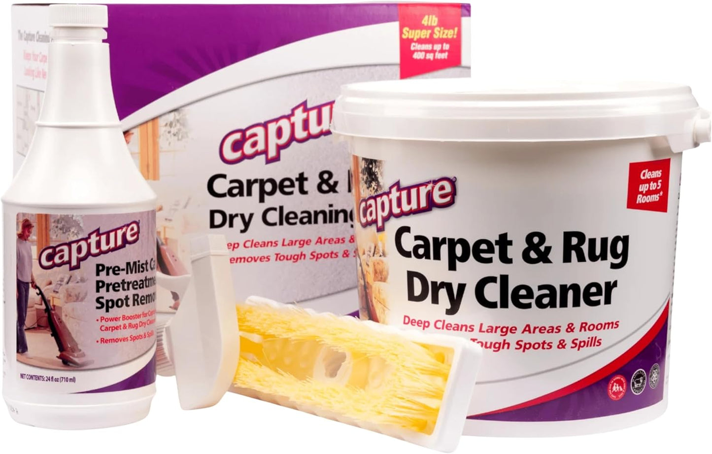Capture Carpet Total Care Kit 400 - Ultimate Pet Stain Remover