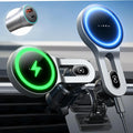 MagSafe Car Mount Charger for iPhone 16 - 15W Magnetic Dash & Vent