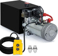 DC HOUSE Hydraulic Power Unit 15 Quart Double Acting Pump - Strong 12V