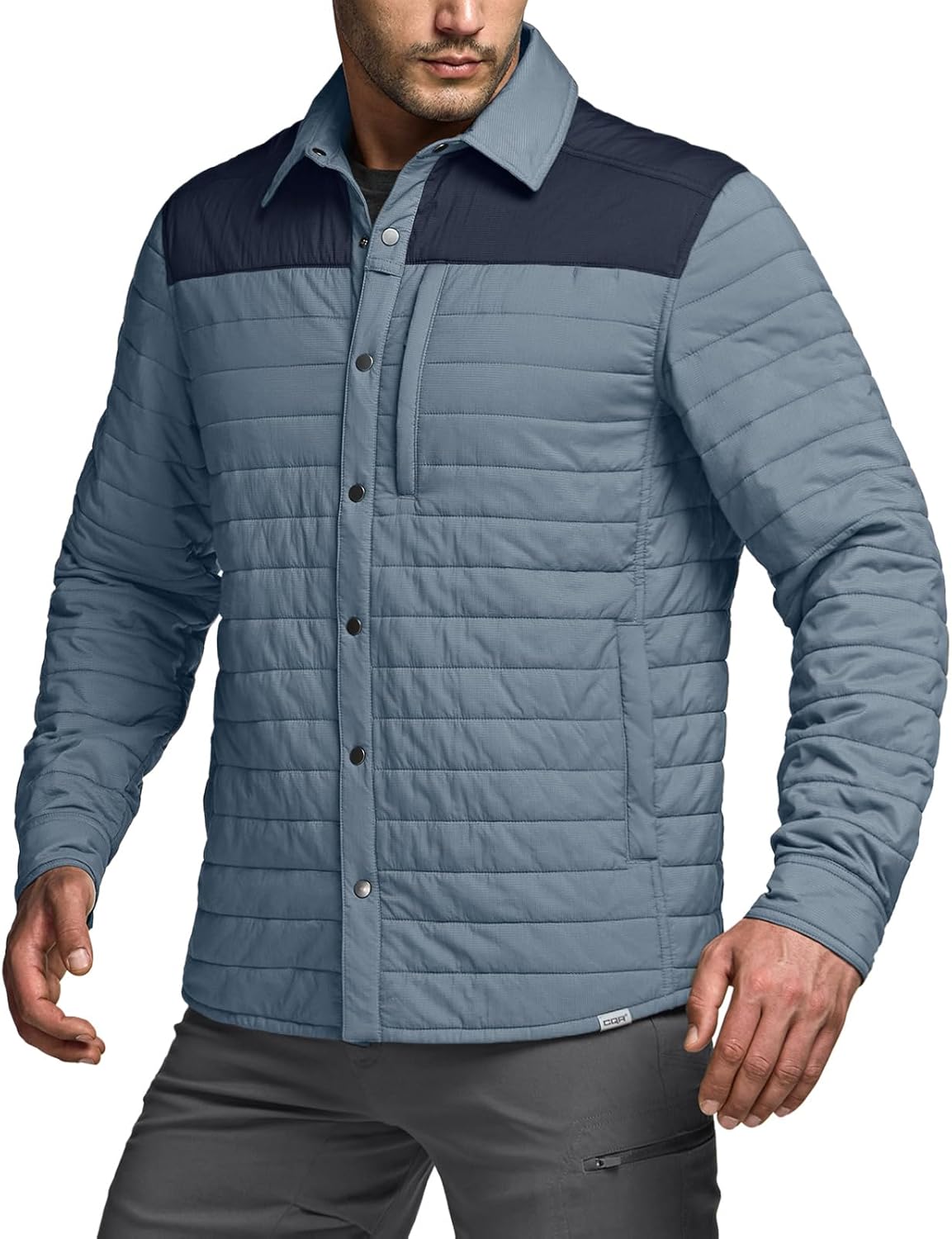 CQR Men's Lightweight Insulated Jacket for Outdoor Activities