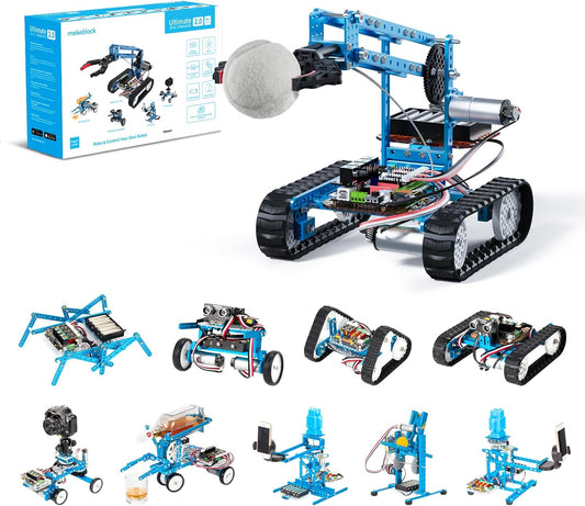 Ultimate 10-in-1 MBot Robotics Kit - STEM Gift
