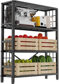 4-Wire Heavy-Duty Shelf Standing Storage Shelves - 1200LB Capacity